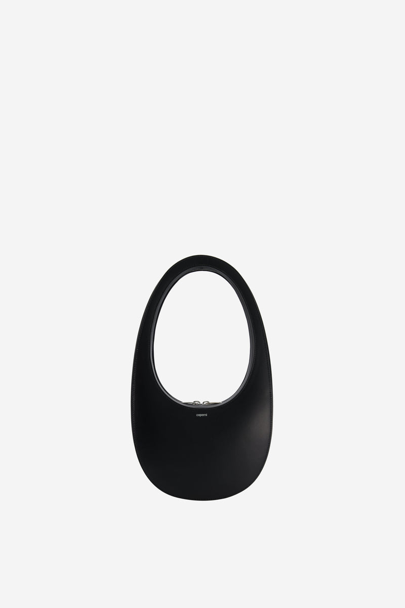 Coperni Swipe ミニ ショルダーバッグ シルバー Silver Glitter Mini Swipe Bag by Coperni on Sale