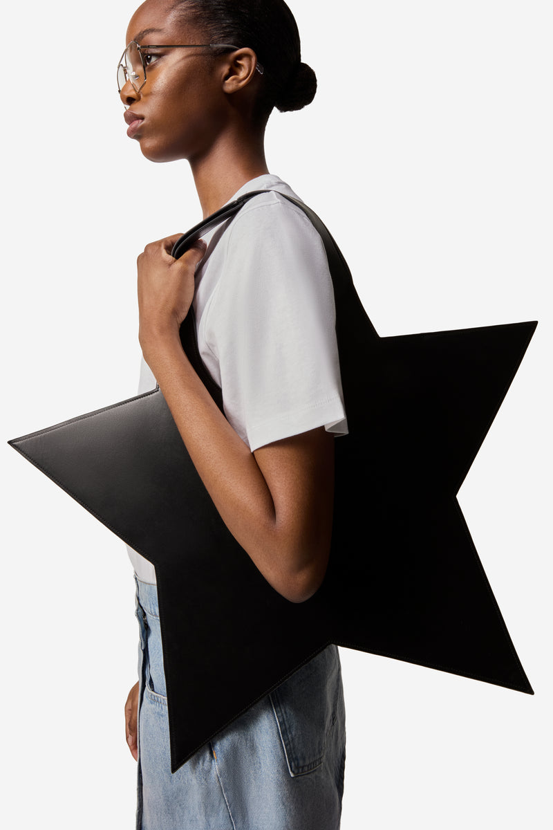 【関税込み】Mini Star Shopper Bag - Coperni - Leather - Blac Star Tote Bag – Coperni