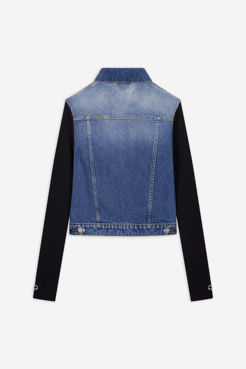 Hybrid Rib Denim Jacket – Coperni