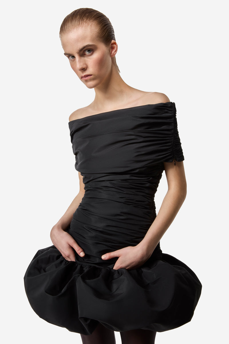 ワンピース COPERNI Women Mid Skirts COPR113545 BLK Black Coperni Flower Skirt in Black | FWRD