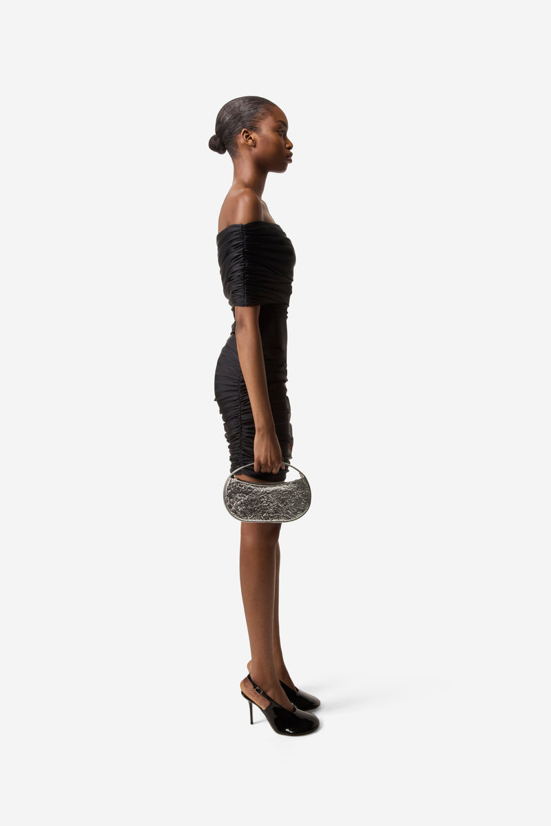 Pleated Off-Shoulder Dress – Coperni
