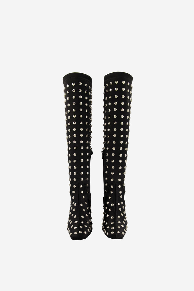 Studded Bridge Stretch Boots – Coperni