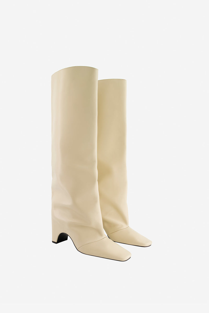 【関税&送料込】Coperni Beige Leather Bridge Boot Bridge Boot – Coperni