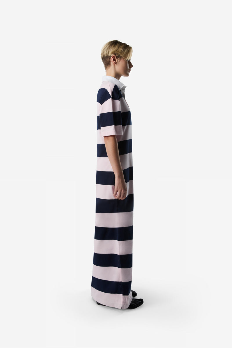 【sheller】2way lace stripe long dress Selene Maxi Dress – Marine Layer