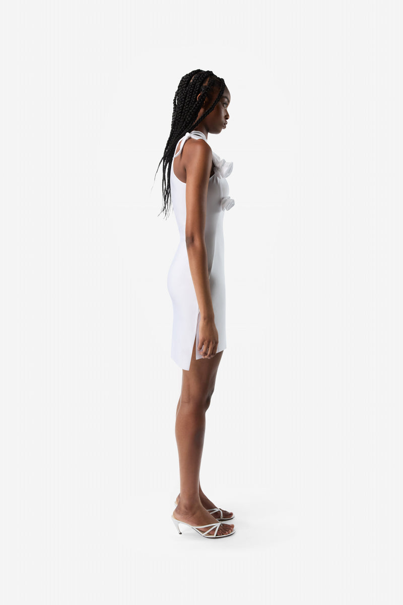 Asymmetric Flower Mini Dress – Coperni