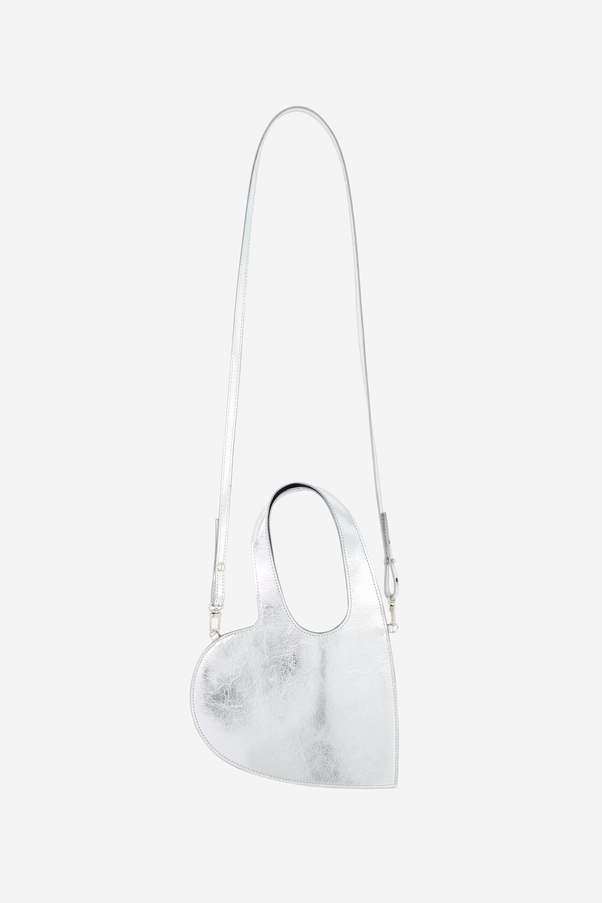 【関税込み】Coperni シルバー ミニ Heart ホイル トートバッグ Mini Heart Tote – Coperni