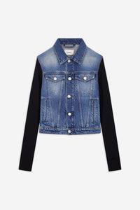 Hybrid Rib Denim Jacket