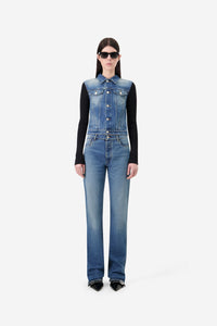 Hybrid Rib Denim Jacket