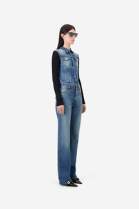 Hybrid Rib Denim Jacket