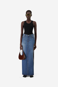 Garter Belt Denim Skirt