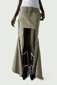 Panelled Skirt