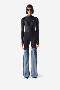 Hybrid Flare Denim Trousers