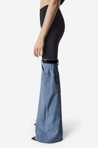 Hybrid Flare Denim Trousers
