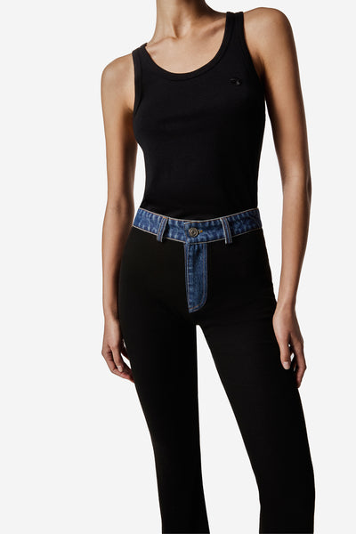 Second Skin Rib Denim Pants – Coperni