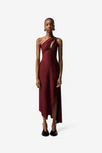 Asymmetric Long Dress