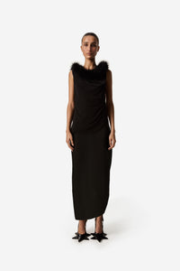 Boa Jersey Midi Dress