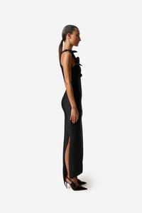 Asymmetric Flower Gown