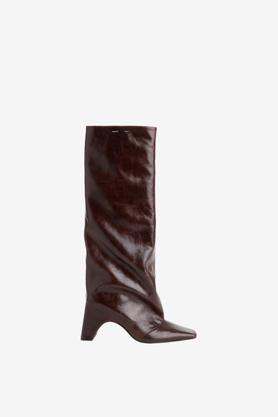 【関税込み】Petal Bridge Boots - Coperni - Leather - Black Petal Bridge Boot – Coperni