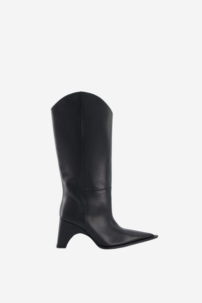【関税込み】Coperni グレー Bridge カウボーイブーツ COPSH03857BLACK_18692_83cf0082
