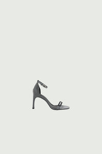 Reflective Skinny Strap Logo Sandals
