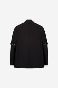 Logo Belted Blazer
