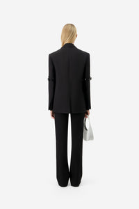 Logo Belted Blazer