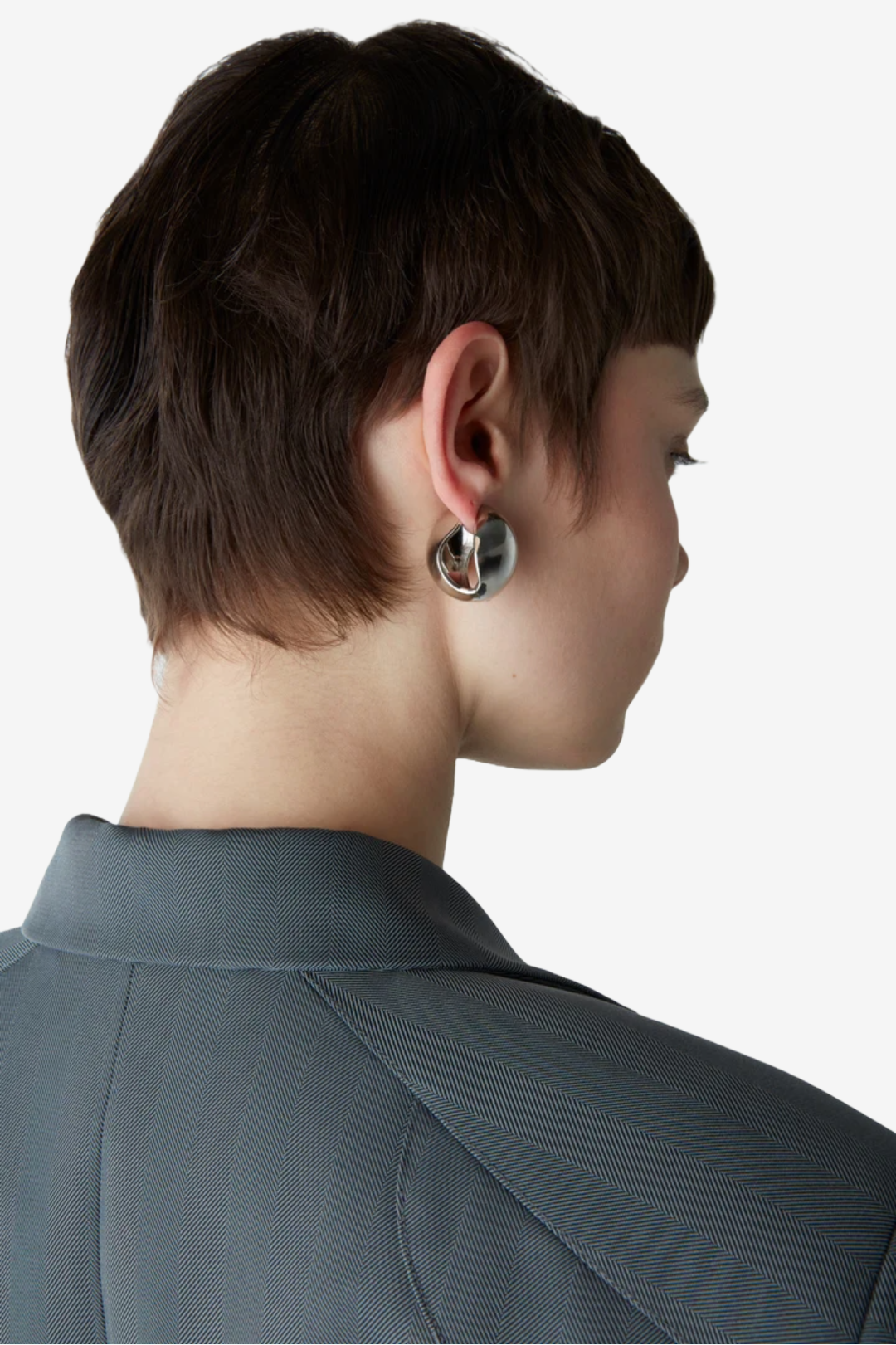 【関税&送料込】Coperni Large Silver Swipe Earrings Large Swipe Earring – Coperni