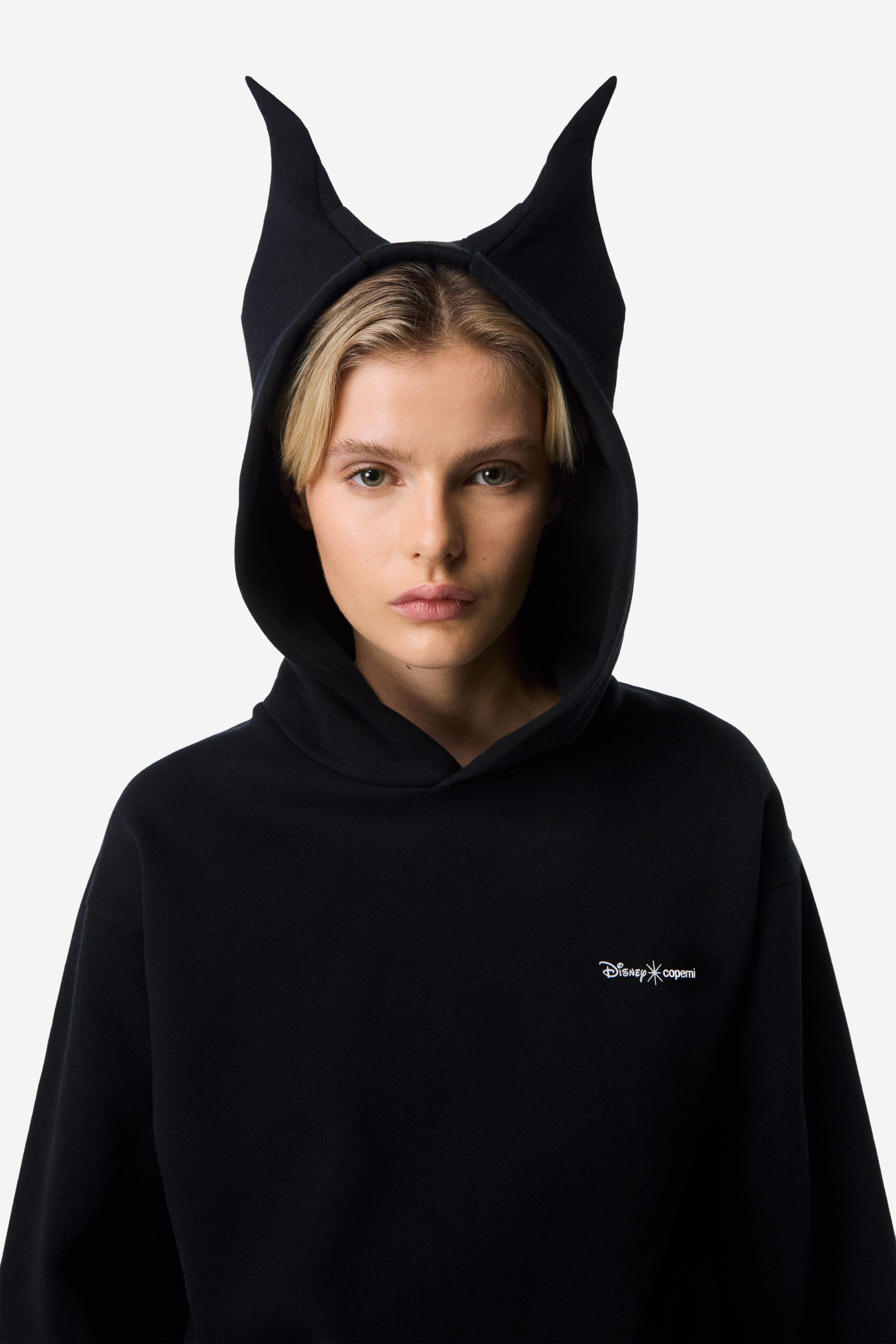 パーカー・フーディ Coperni Maleficent Hoodie - Cotton - Black Disney X Coperni Maleficent Hoodie
