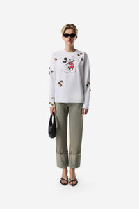 Disney X Coperni Mickey Long-Sleeved T-Shirt