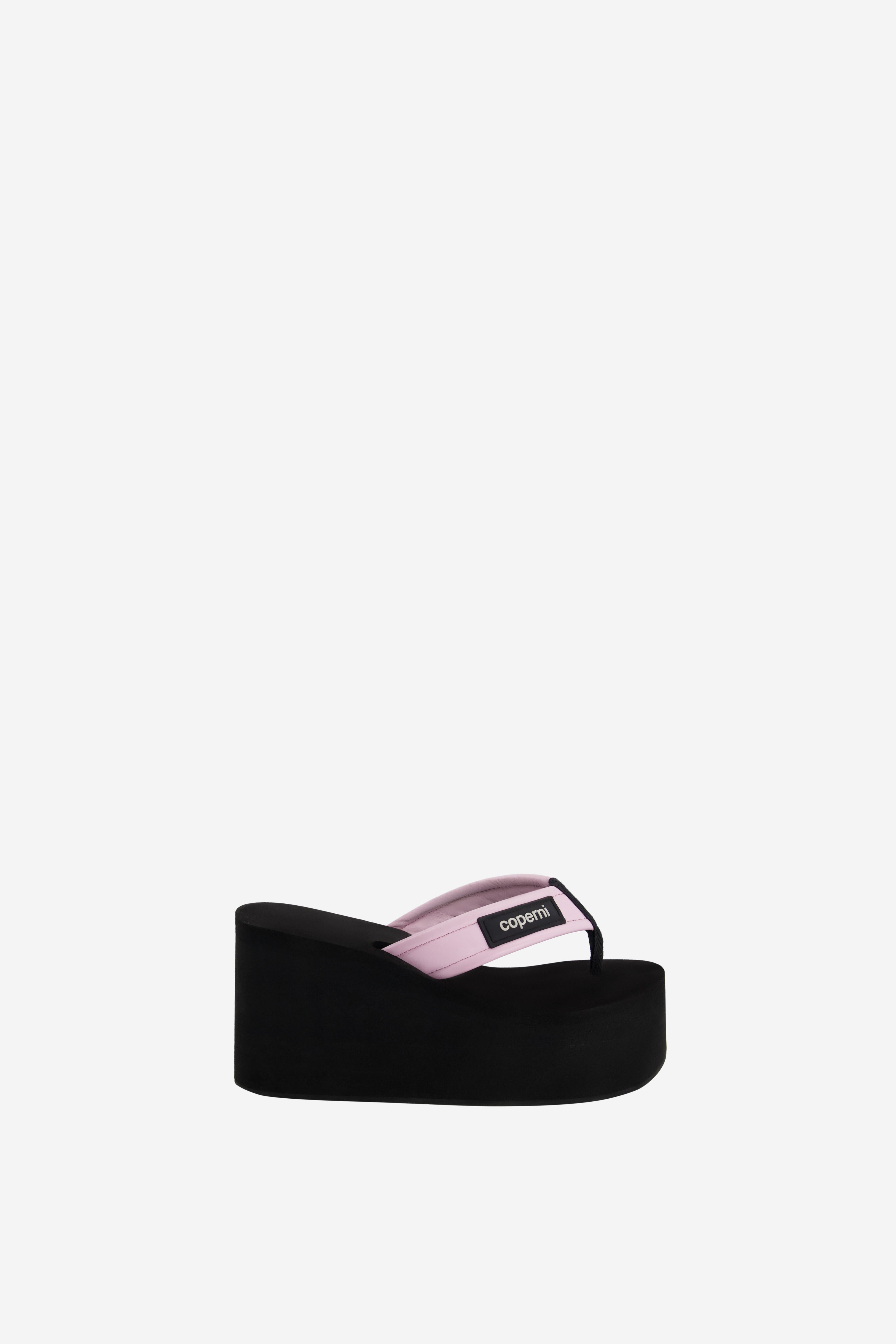 サンダル・ミュール Patch Sandals - Coperni - Leather - Black/Brown Patch Sandals - Coperni - Leather - Black/Brown