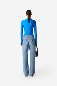 Tight High Neck Top