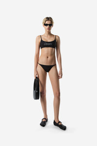 Crystal Logo Bikini Top