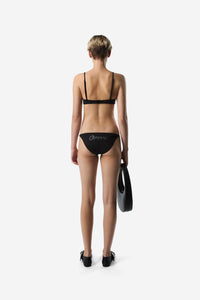 Crystal Logo Bikini Top