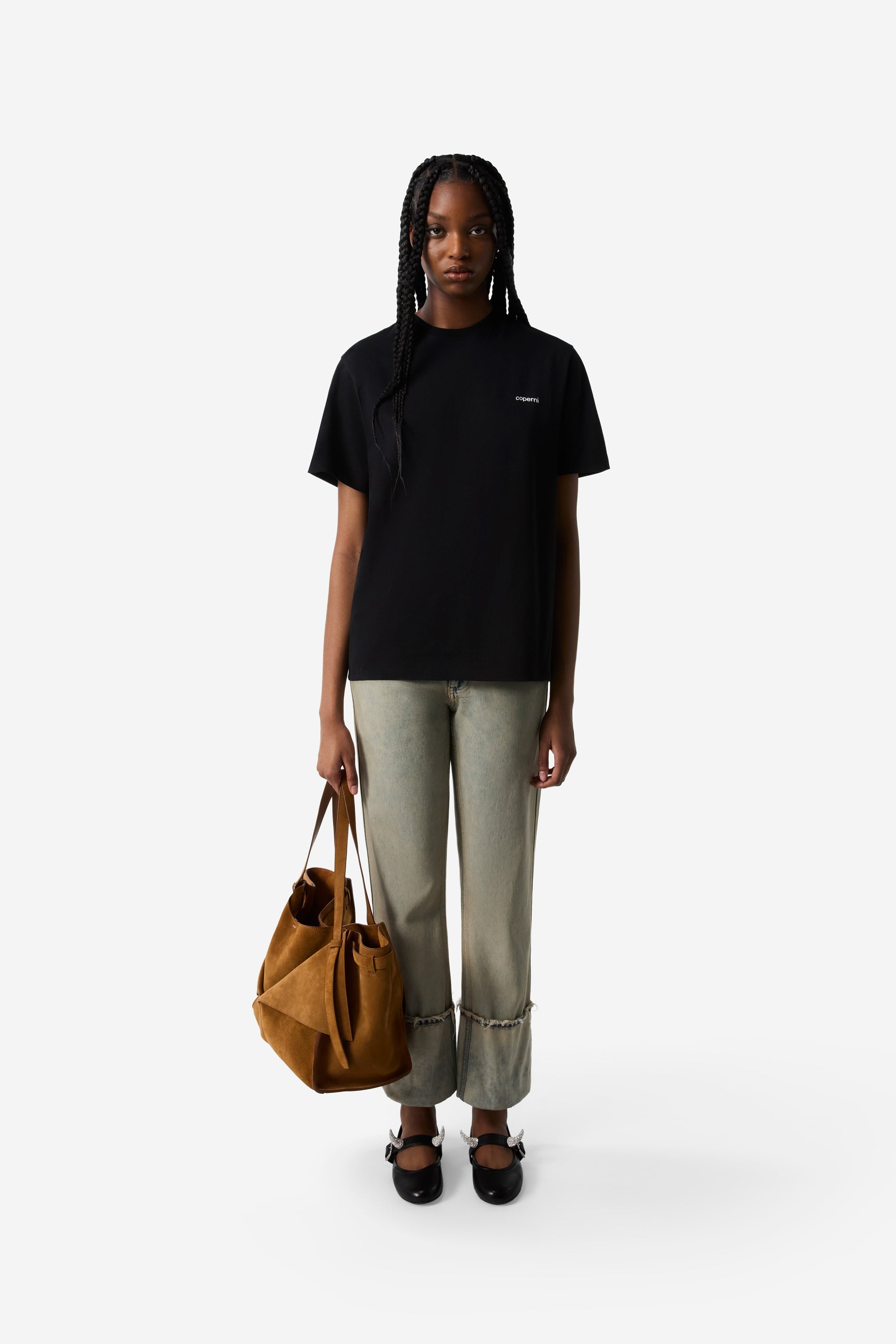 訳あってお買い得！30～80％OFF Logo Boxy Coperni – T-Shirt トップス