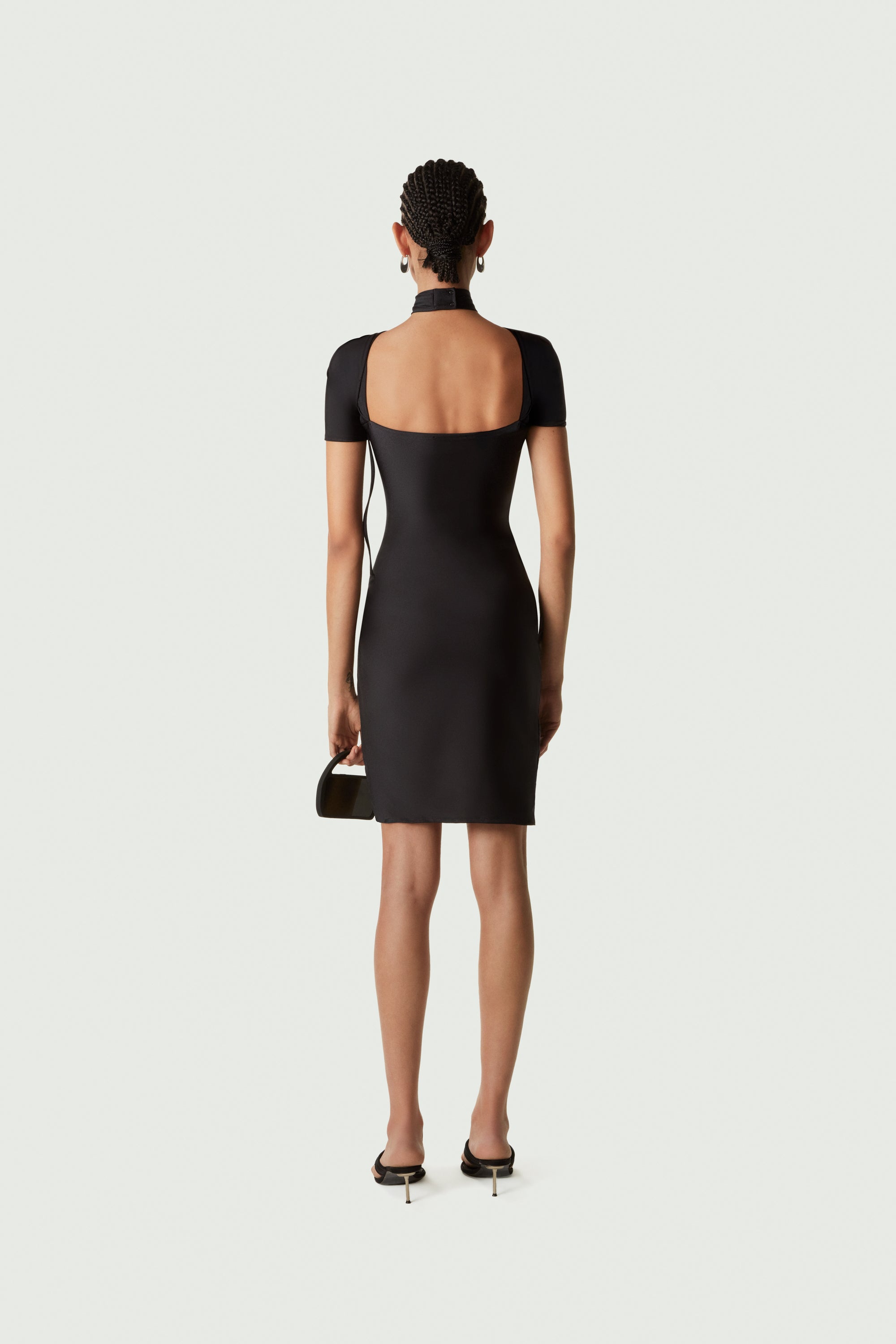 Draped Jersey – Coperni Dress Asymmetric