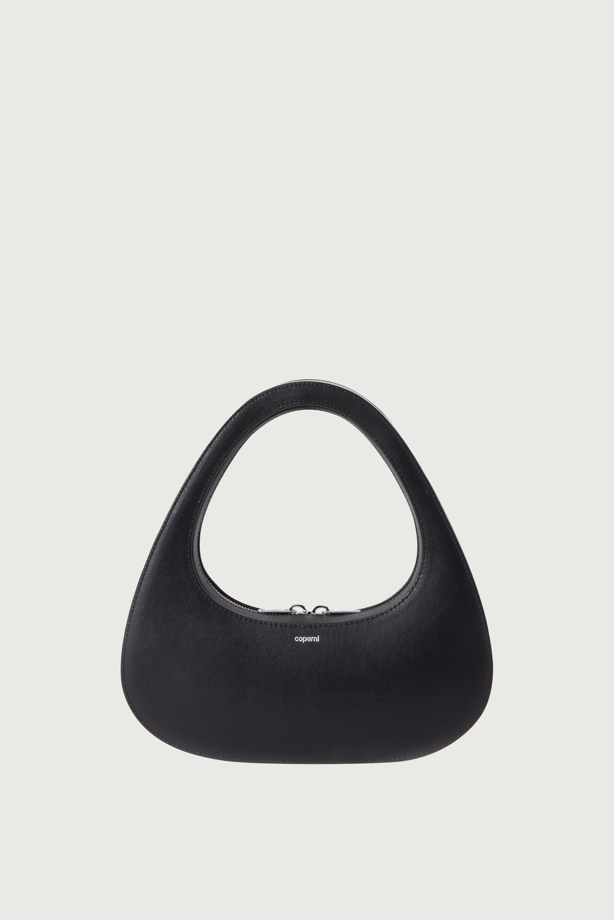 Baguette - Black FF canvas bag | Fendi