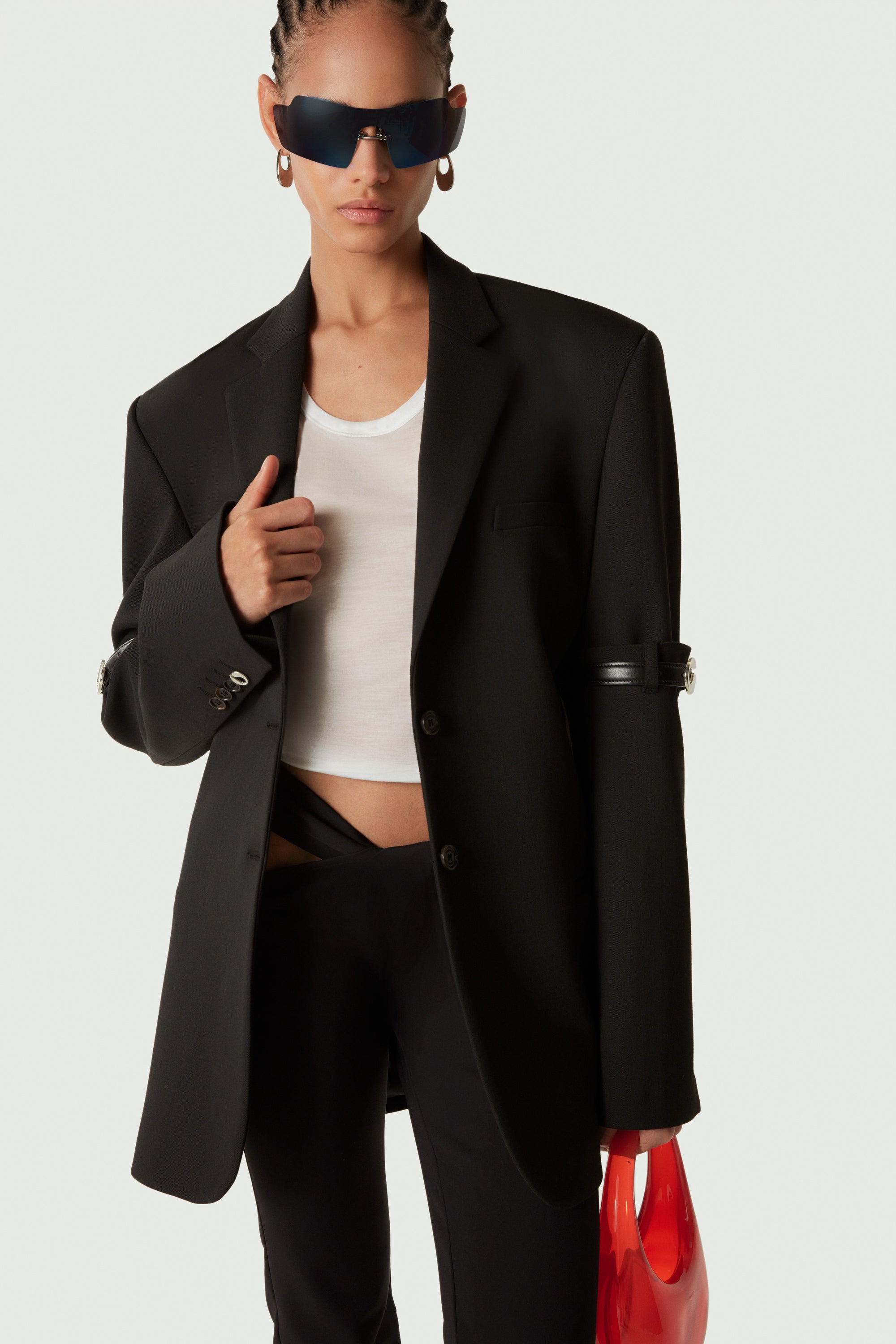 Tailored black online jacket